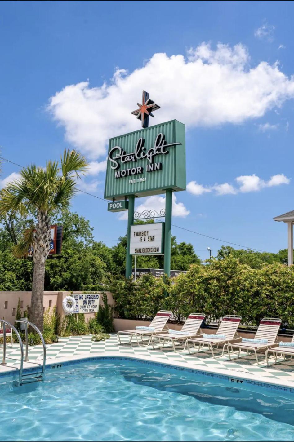 The Starlight Motor Inn North Charleston Buitenkant foto